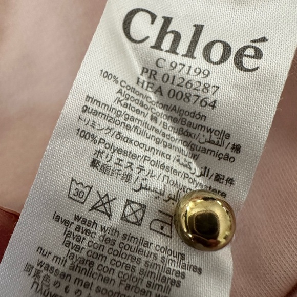 Pink Ruffled Chloe sleeper One Piece - Picture 5 of 5